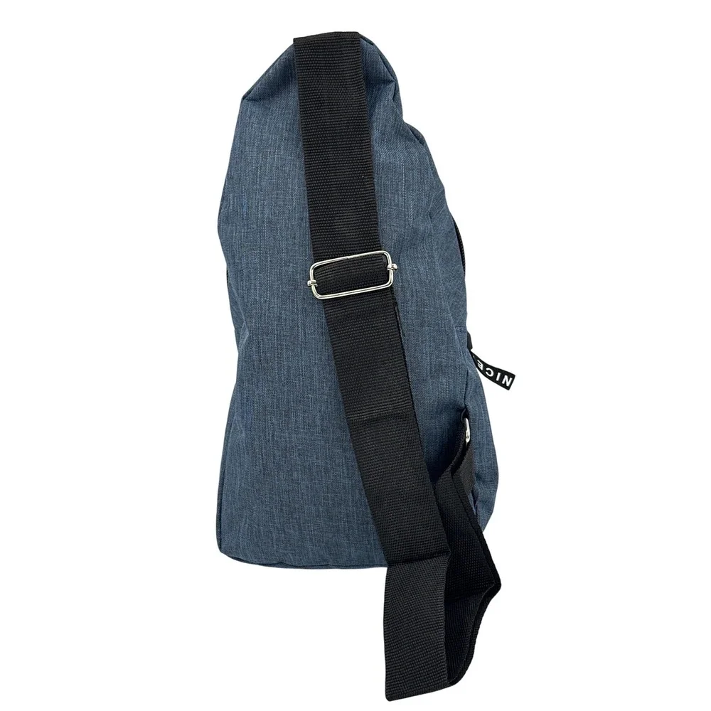 Fashion‎ Instinct Blue Sling Bag Sport Chest Pack Crossbody Backpack Heathered